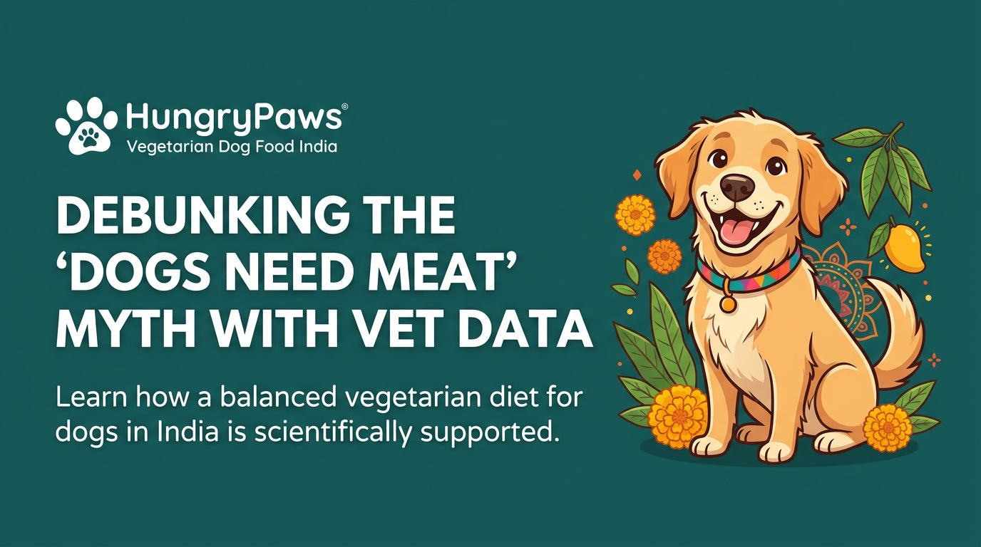 balanced vegetarian diet for dogs India