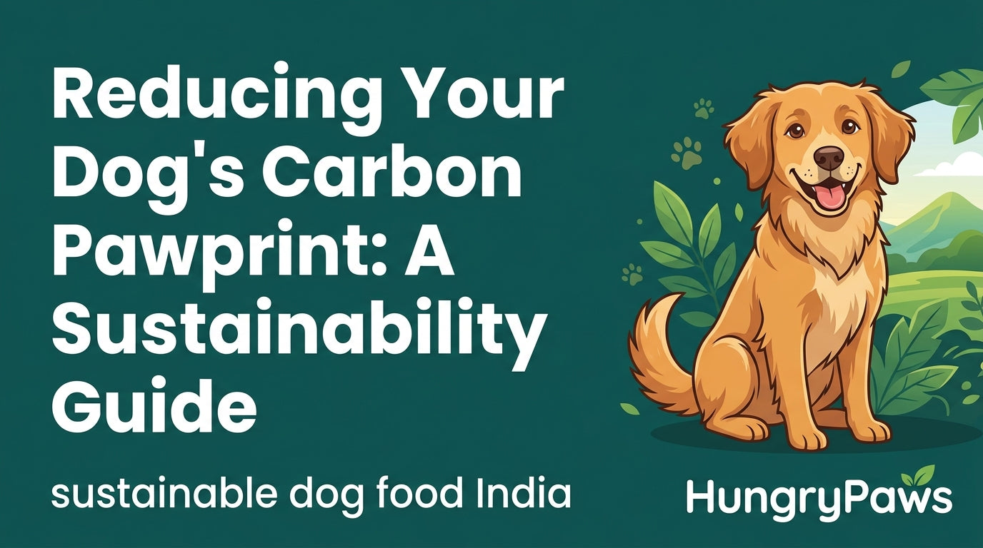 Reducing Your Dog's Carbon Pawprint: The Definitive Guide to Sustainable Dog Food India