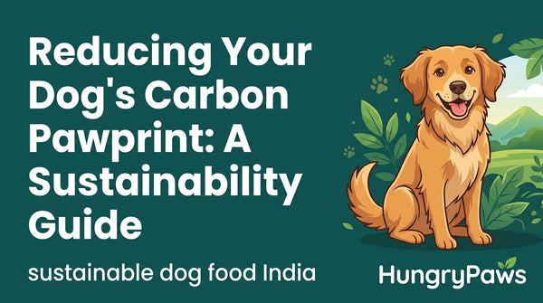 Reducing Your Dog's Carbon Pawprint: The Definitive Guide to Sustainable Dog Food India