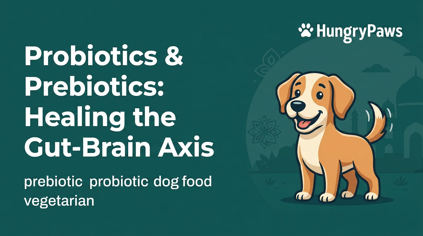 prebiotic probiotic dog food vegetarian