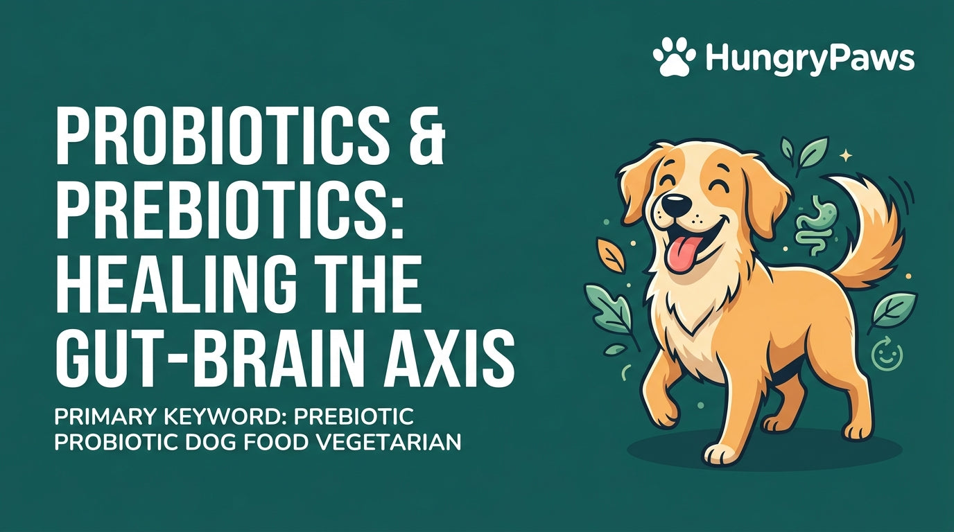 The Science of the Gut-Brain Axis: Why Prebiotic Probiotic Dog Food Vegetarian Diets are the Future of Canine Wellness