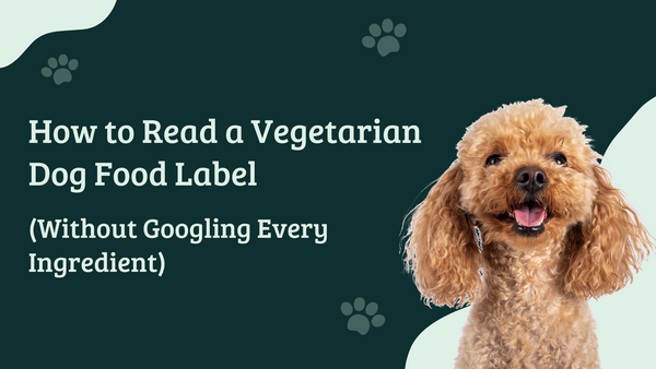 How to Read a Vegetarian Dog Food Label (Without Googling Every Ingredient)