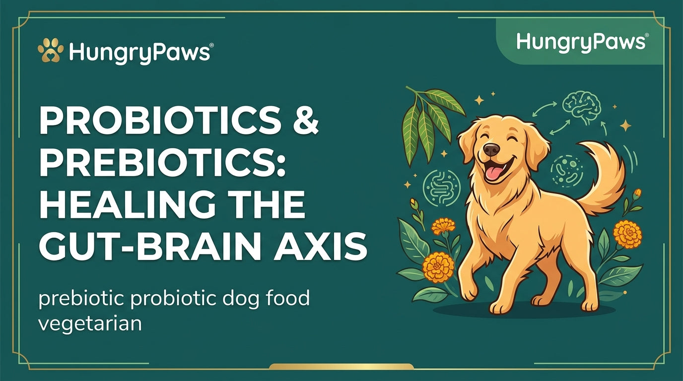 prebiotic probiotic dog food vegetarian