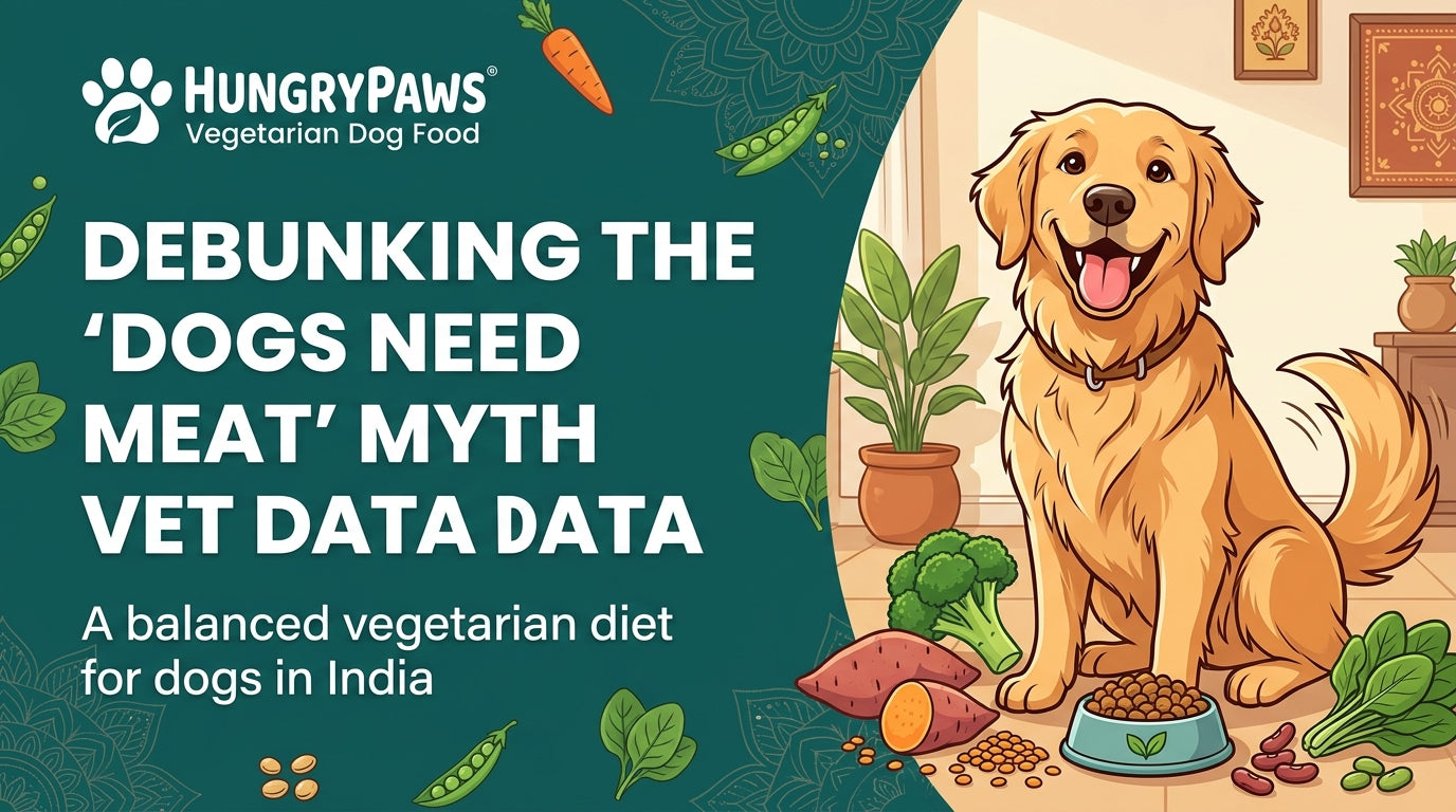 balanced vegetarian diet for dogs India