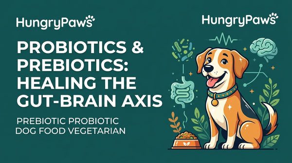 The Gut-Brain Connection: Why Prebiotic Probiotic Dog Food Vegetarian Options are Essential for Canine Mental Health