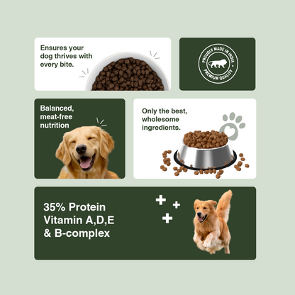 VeggieBites 100% Veg Dog Food For Puppies
